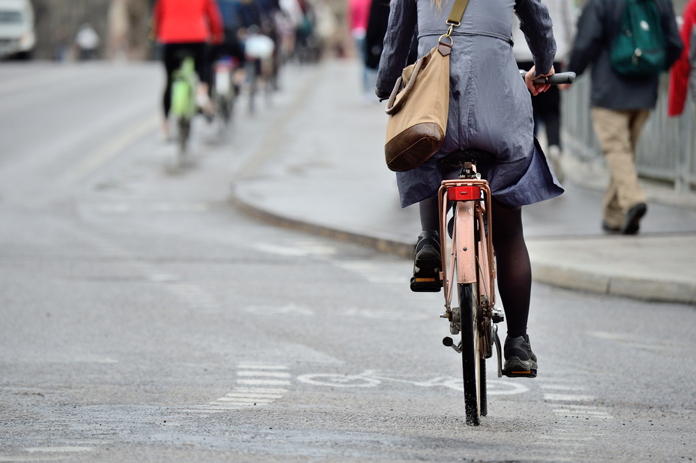 lavoro in bicicletta